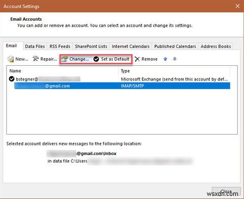 Cách thiết lập Gmail trong Microsoft Outlook 