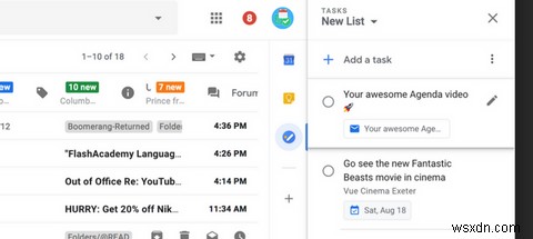 Cách Google Task mới giúp bạn quản lý danh sách việc cần làm của mình 