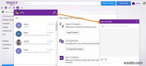 Gmail so với Yahoo New Mail:Cái nào tốt nhất trong loại? 