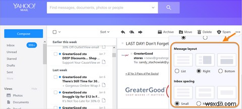 Gmail so với Yahoo New Mail:Cái nào tốt nhất trong loại? 