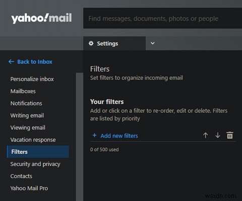Cách thiết lập bộ lọc email trong Gmail, Yahoo Mail và Outlook 