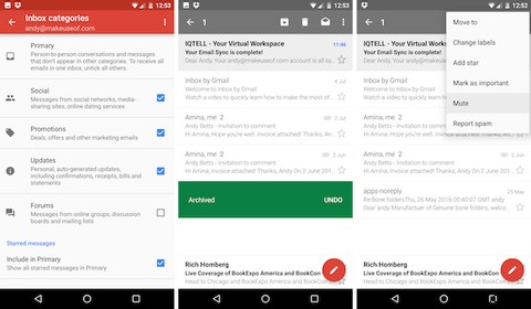 Truy cập Inbox Zero với 8 ứng dụng Android tuyệt vời này 