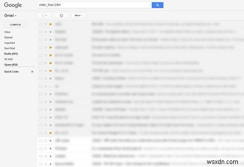Cách xóa thư Gmail cũ hàng loạt bằng bộ lọc 