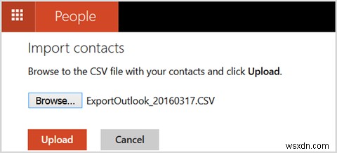 Cách xuất danh bạ Outlook sang mọi nơi 