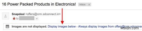 Cách tiết kiệm Gmail hơn nữa bằng cách ẩn hình ảnh không mong muốn 