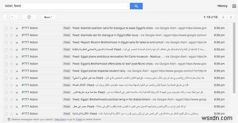 Cách sử dụng Gmail như một trình đọc RSS