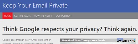 Microsoft nhằm thu hút người dùng Gmail bằng trang web so sánh rõ ràng