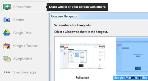 Chia sẻ màn hình của bạn với bất kỳ ai sử dụng Screenleap cho Gmail hoặc Chrome 