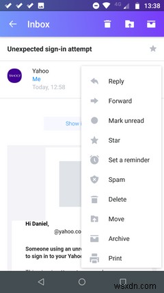 Cách chặn email trên Gmail, Yahoo và Outlook 