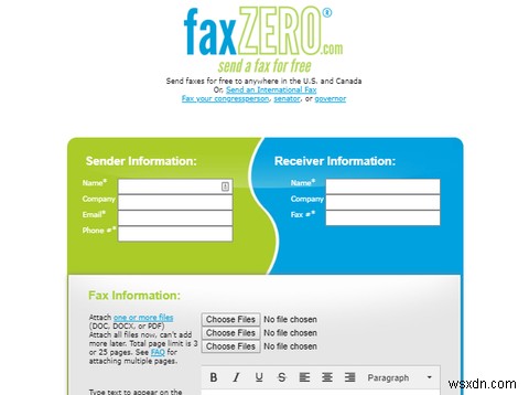 5 công cụ tốt nhất để gửi email tới fax 