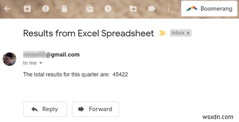 Cách gửi email từ bảng tính Excel bằng tập lệnh VBA 