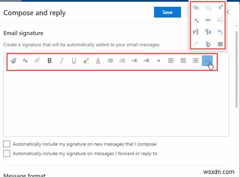 Cách thêm chữ ký email trong Microsoft Office 365 