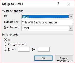 Cách gửi email hàng loạt được cá nhân hóa trong Outlook với tính năng kết hợp thư 
