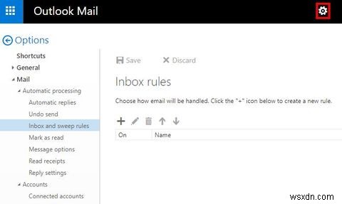 Tránh sai lầm khi chuyển tiếp email này trong Outlook.com 