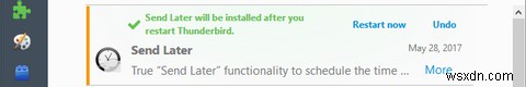 Cách thiết lập Mozilla Thunderbird để trả lời tự động và email đã lên lịch 