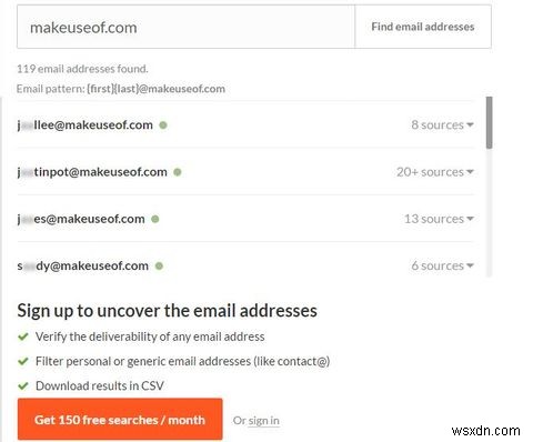 Cách tìm địa chỉ email của người nào đó