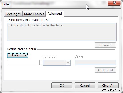 Cách đánh dấu hộp thư đến Outlook của bạn bằng định dạng có điều kiện