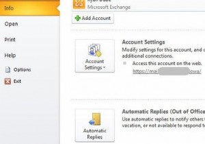 Cách thiết lập một người trả lời email không có mặt tại văn phòng trong Outlook 
