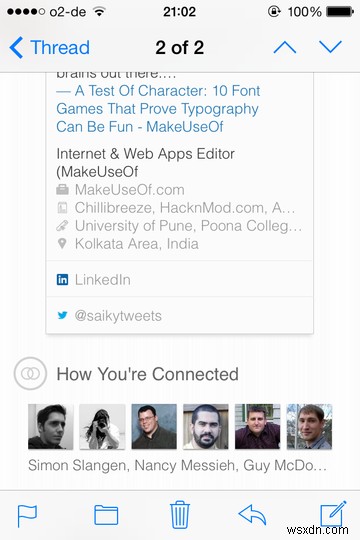 Mang sức mạnh của LinkedIn đến iPhone Apple Mail của bạn với phần giới thiệu LinkedIn 