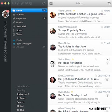 Airmail dành cho Mac OS X đang làm cho email đẹp trở lại 