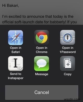 Dispatch là ứng dụng email dựa trên hành động của bạn cho iPhone 
