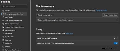 Cách sửa lỗi Microsoft Edge khi không thể lưu mật khẩu 