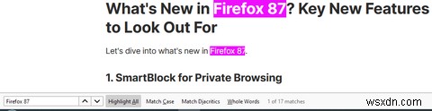Đã phát hành Firefox 87:Để ý các tính năng mới này 