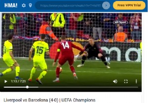 Cách dễ dàng bỏ qua bộ lọc khu vực của YouTubes 