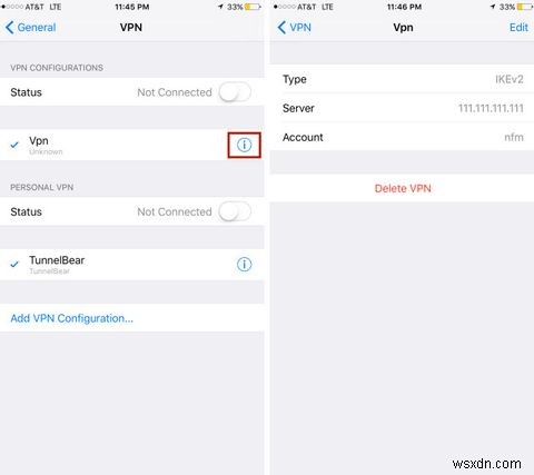 Bạn muốn xóa cài đặt VPN trên iPhone của mình? Đây là cách 