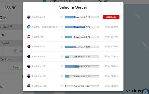 NordVPN dành cho Mac:Dễ dàng quản lý quyền riêng tư và khu vực trong OS X 