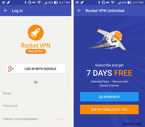 Ứng dụng VPN tốt nhất cho Android là gì? Chúng tôi đưa Rocket VPN vào thử nghiệm