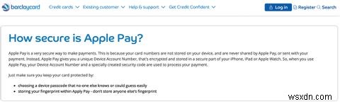 Apple Pay có an toàn không? 