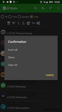 Cách thiết lập và sử dụng tường lửa Android tốt nhất:AFWall + 