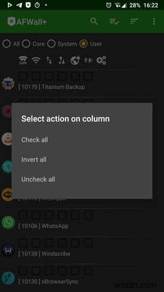 Cách thiết lập và sử dụng tường lửa Android tốt nhất:AFWall + 
