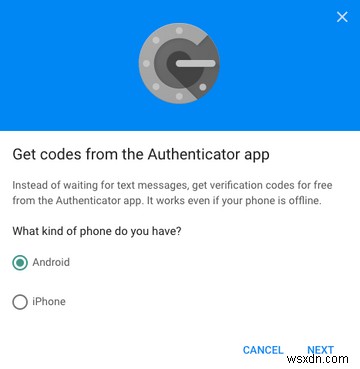 Cách chuyển Google Authenticator sang điện thoại mới