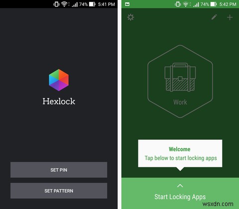 Cách khóa các ứng dụng riêng lẻ trên Android bằng Hexlock 