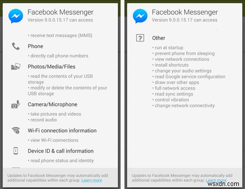 Dù sao thì những quyền của Facebook Messenger đó cũng tệ như thế nào? 