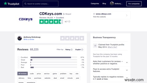 CDKeys là hợp pháp hay là trang web lừa đảo để mua chìa khóa trò chơi giá rẻ? 