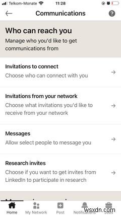 Cách kiểm soát ai có thể gửi lời mời cho bạn trên LinkedIn 