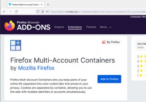 Cách sử dụng vùng chứa nhiều tài khoản trong Firefox 