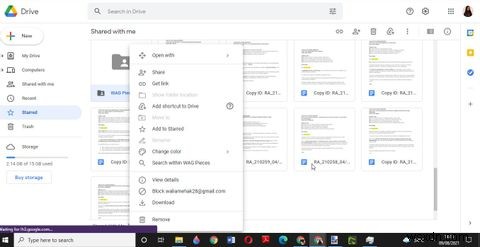 Cách chặn ai đó trong Google Drive 