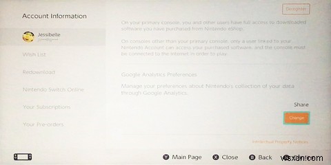 Cách ngừng chia sẻ dữ liệu eShop trên Nintendo Switch của bạn 