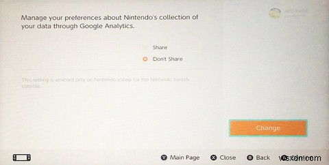 Cách ngừng chia sẻ dữ liệu eShop trên Nintendo Switch của bạn 