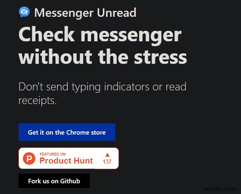 Cách ẩn tính năng gõ và xem trên Facebook Messenger 