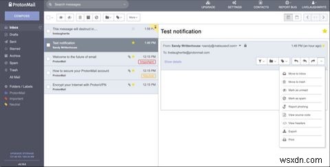 ProtonMail:Bảo mật email bạn cần với các tính năng bạn muốn 