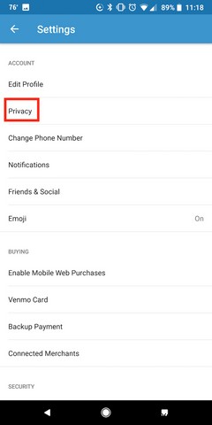 Cách đặt giao dịch Venmo của bạn ở chế độ riêng tư 