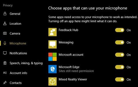 Cách ngăn Microsoft Edge bị gián điệp trên Webcam và Micrô của bạn 