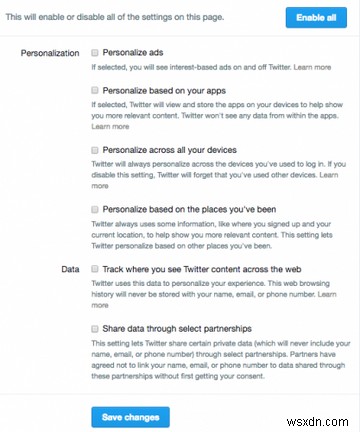 Chính sách quyền riêng tư mới của Twitters có nghĩa là bạn cần thay đổi cài đặt của mình