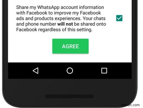 Cách ngăn WhatsApp cung cấp thông tin của bạn cho Facebook 
