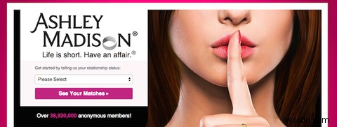 3 lý do tại sao vụ hack Ashley Madison là một vụ nghiêm trọng 